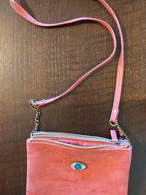 Crossbody Suede Bag